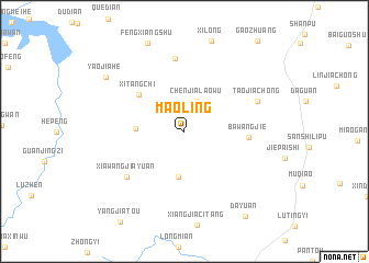 map of Maoling