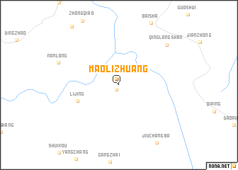 map of Maolizhuang