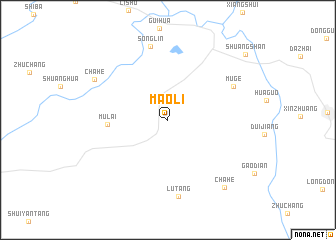 map of Maoli