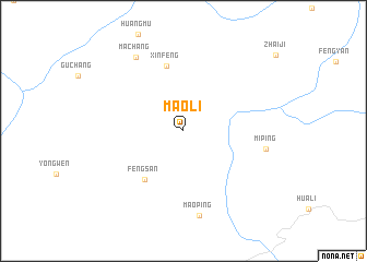 map of Maoli