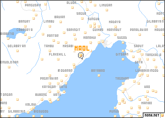 map of Ma-ol