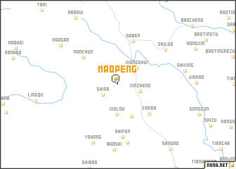 map of Maopeng