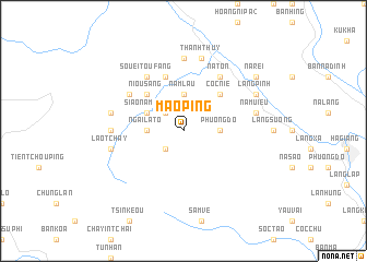 map of Mao Ping