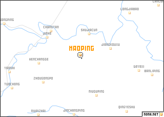 map of Maoping