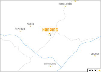map of Maoping