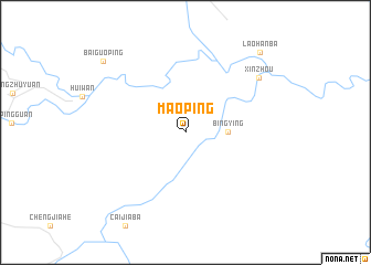 map of Maoping