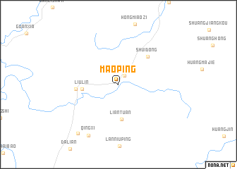 map of Maoping