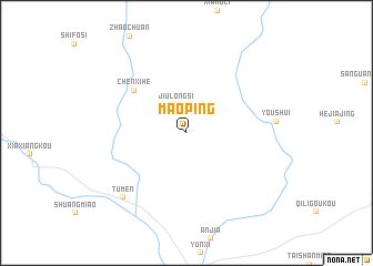map of Maoping