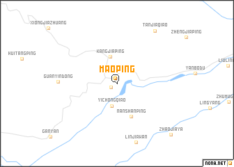 map of Maoping