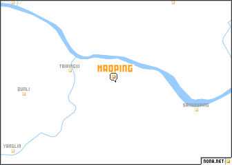 map of Maoping