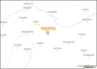 map of Maoping