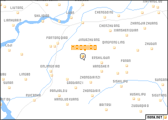 map of Maoqiao