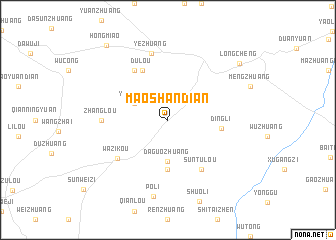 map of Maoshandian