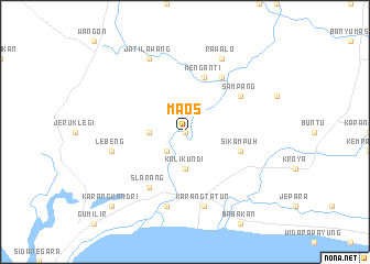 map of Maos