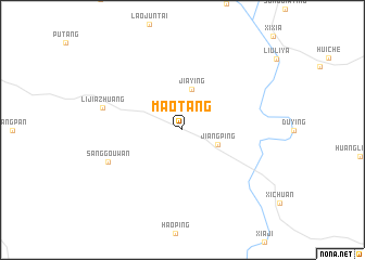 map of Maotang