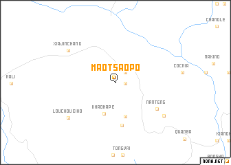 map of Mao Tsao Po