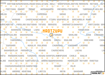 map of Mao-tzu-pu