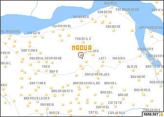 map of Maoua