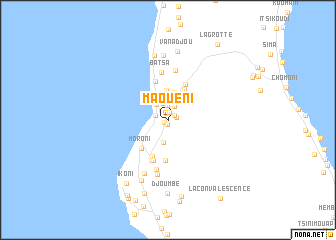 map of Maouéni