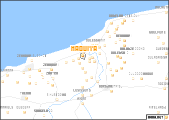 map of Maouiya