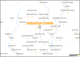 map of Maourédey Kwara