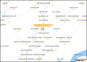 map of Maourédey