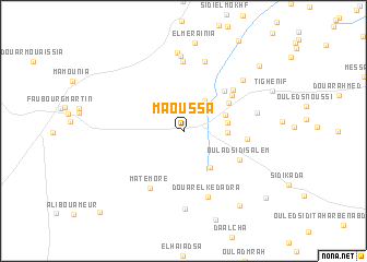 map of Maoussa