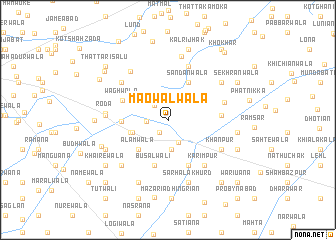 map of Maowalwāla