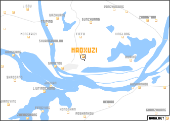 map of Maoxuzi