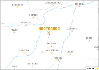 map of Maoyanbao