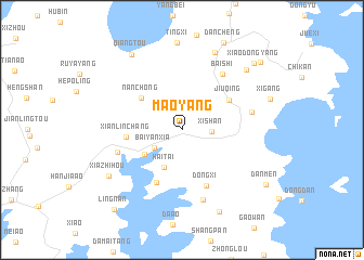 map of Maoyang