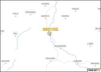 map of Maoying