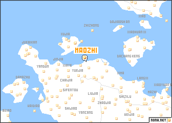 map of Maozhi