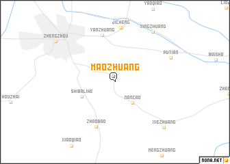 map of Maozhuang