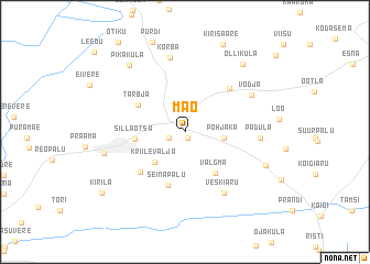 map of Mäo