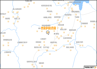 map of Mapaina