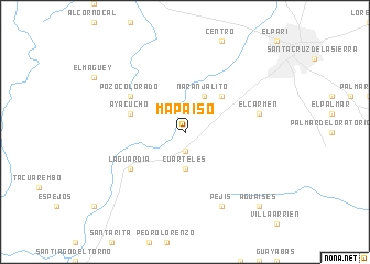 map of Mapaiso