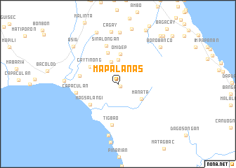 map of Mapalanas