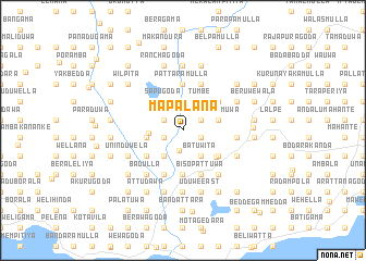 map of Mapalana