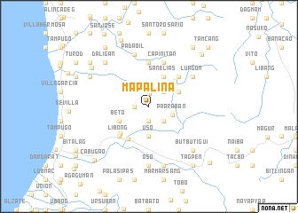 map of Mapalina