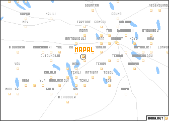 map of Mapal