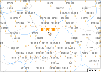 map of Mapamant