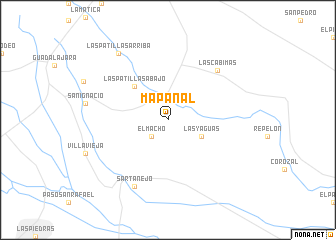 map of Mapanal