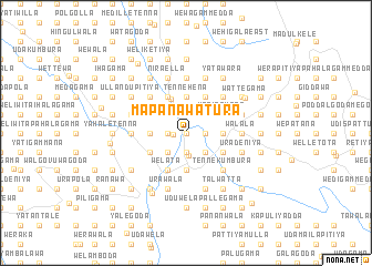 map of Mapanawatura