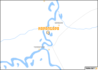 map of Mapangapa