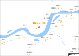 map of Mapanhe