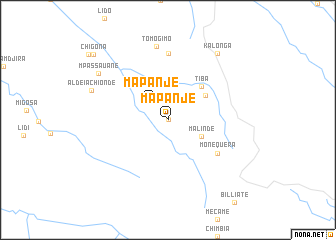 map of Mapanje