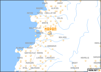 map of Mapan