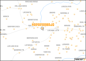 map of Mapará Abajo