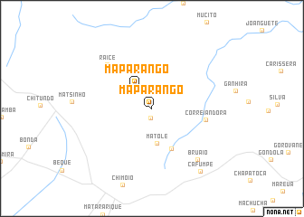 map of Maparango